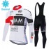 Wielershirt Lange Mouw en Lange Koersbroek 2020 IAM Cycling Winter M001