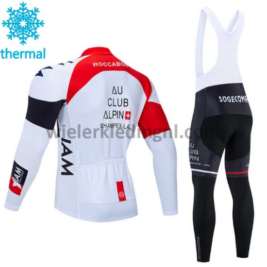 Wielershirt Lange Mouw en Lange Koersbroek 2020 IAM Cycling Winter M001