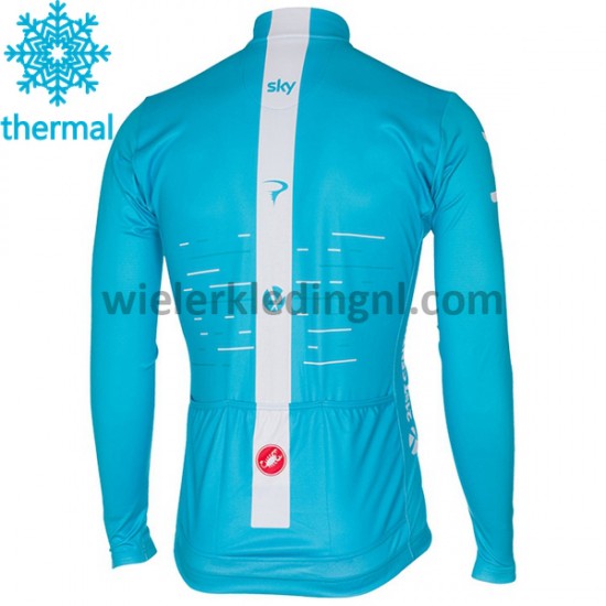 Wielershirt 2017 Team Sky Winter M002