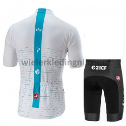 Wielershirt en Kort Fietsbroek 2018 Team Sky M001