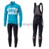 Wielershirt Lange Mouw en Lange Koersbroek 2018 Team Sky M002