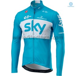 Wielershirt 2018 Team Sky Winter M002
