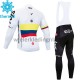 Wielershirt Lange Mouw en Lange Koersbroek 2018 Team Sky Winter M003