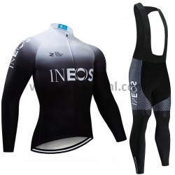 Wielershirt Lange Mouw en Lange Koersbroek 2019 TEAM INEOS M003