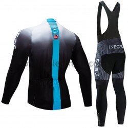 Wielershirt Lange Mouw en Lange Koersbroek 2019 TEAM INEOS M003