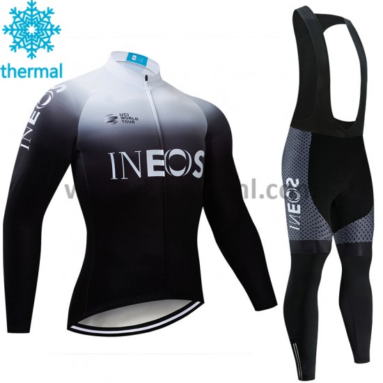 Wielershirt Lange Mouw en Lange Koersbroek 2019 TEAM INEOS Winter M003 Wielershirt Lange Mouw en Lange Koersbroek 2019 TEAM INEOS Winter M003