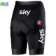 Kort Fietsbroek 2019 Team Sky Kind M001