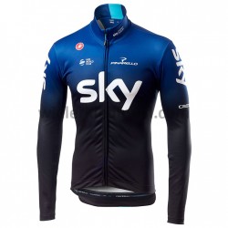 Lange Mouw Wielershirt 2019 Team Sky M001