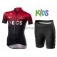 Wielershirt en Kort Fietsbroek 2020 TEAM INEOS Kind M001