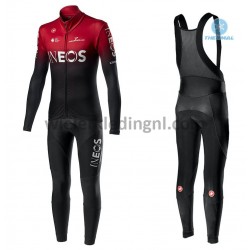 Wielershirt Lange Mouw en Lange Koersbroek 2020 TEAM INEOS Winter M001
