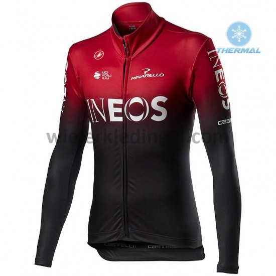 Wielershirt Lange Mouw en Lange Koersbroek 2020 TEAM INEOS Winter M001