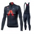 Wielershirt Lange Mouw en Lange Koersbroek 2021 Ineos Grenadiers M001