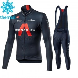 Wielershirt Lange Mouw en Lange Koersbroek 2021 Ineos Grenadiers Winter M001