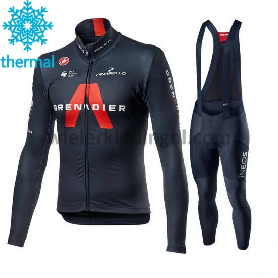 Wielershirt Lange Mouw en Lange Koersbroek 2021 Ineos Grenadiers Winter M001 Wielershirt Lange Mouw en Lange Koersbroek 2021 Ineos Grenadiers Winter M001