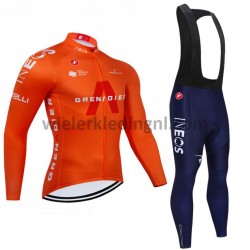 Wielershirt Lange Mouw en Lange Koersbroek 2021 Ineos Grenadiers M002