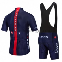 Wielershirt en Kort Koersbroek 2021 Ineos Grenadiers M003