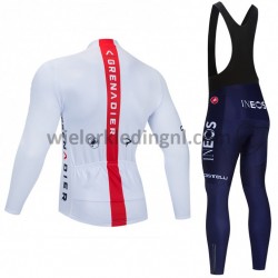 Wielershirt Lange Mouw en Lange Koersbroek 2021 Ineos Grenadiers M004