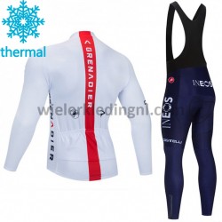 Wielershirt Lange Mouw en Lange Koersbroek 2021 Ineos Grenadiers Winter M004