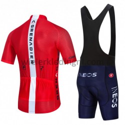 Wielershirt en Kort Koersbroek 2021 Ineos Grenadiers M005