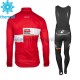 Wielershirt Lange Mouw en Lange Koersbroek 2017 Lotto Soudal Winter M001
