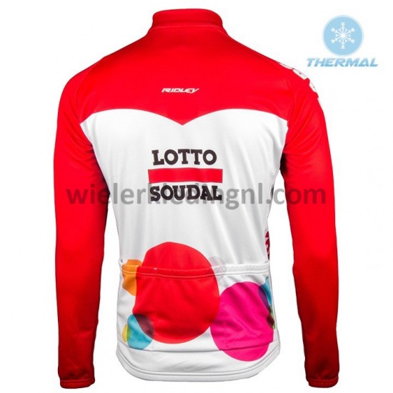 Wielershirt Lange Mouw en Lange Koersbroek 2018 Lotto Soudal Winter M001