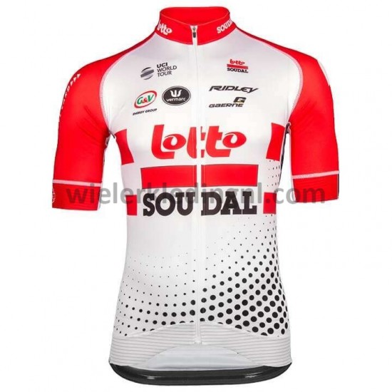 Wielershirt en Kort Koersbroek 2019 Lotto Soudal M001