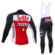 Wielershirt Lange Mouw en Lange Koersbroek 2020 Lotto Soudal Winter M002