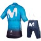 Wielershirt en Kort Fietsbroek 2018 Movistar Team M001