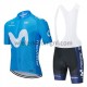 Wielershirt en Kort Koersbroek 2020 Movistar Team M001