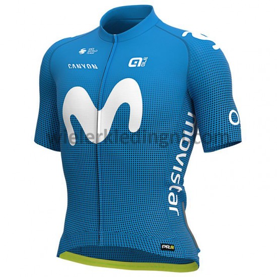 Wielershirt en Kort Koersbroek 2020 Movistar Team M001