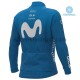 Wielershirt Lange Mouw en Lange Koersbroek 2020 Movistar Team Winter M001