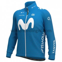 Lange Mouw Wielershirt 2020 Movistar Team M001