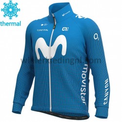 Wielershirt 2020 Movistar Team Winter M001