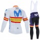 Wielershirt Lange Mouw en Lange Koersbroek 2020 Movistar Team M002