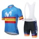 Wielershirt en Kort Koersbroek 2020 Movistar Team M003