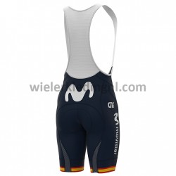 Wielershirt en Kort Koersbroek 2020 Movistar Team M004