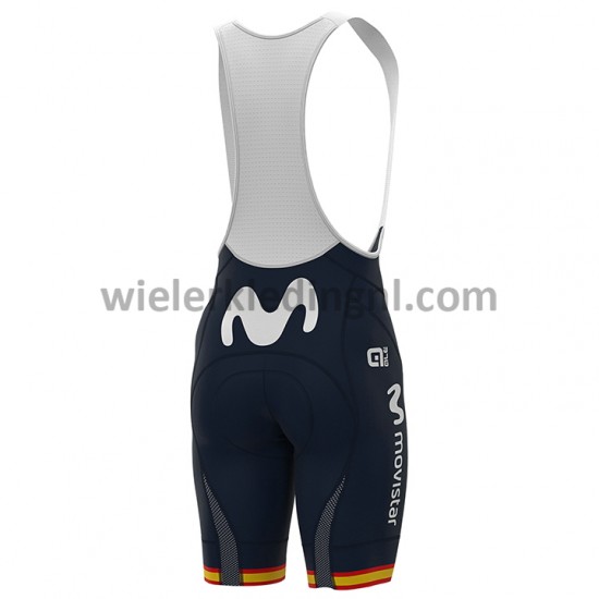 Wielershirt en Kort Koersbroek 2020 Movistar Team M004