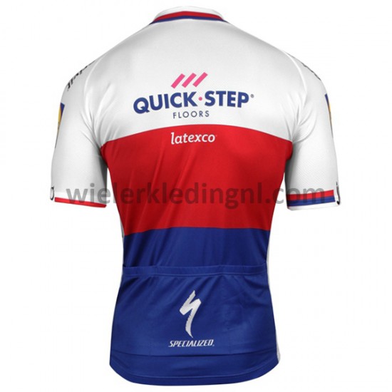 Wielershirt en Kort Koersbroek 2017 Quick-Step Floors M007