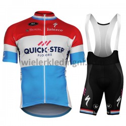 Wielershirt en Kort Koersbroek 2017 Quick-Step Floors M008