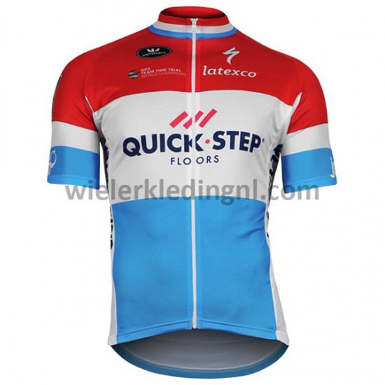 Wielershirt en Kort Koersbroek 2017 Quick-Step Floors M008
