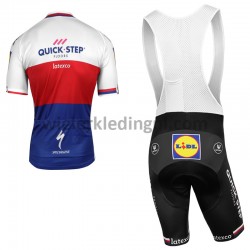 Wielershirt en Kort Koersbroek 2018 Quick-Step Floors M002