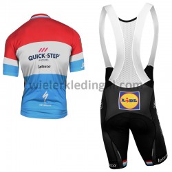 Wielershirt en Kort Koersbroek 2018 Quick-Step Floors M003
