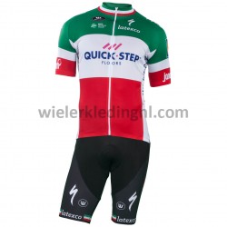Wielershirt en Kort Koersbroek 2018-2019 Quick-Step Floors M002
