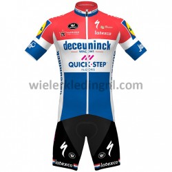 Wielershirt en Kort Koersbroek 2020 Quick-Step Floors M001