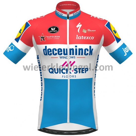 Wielershirt en Kort Koersbroek 2020 Quick-Step Floors M002