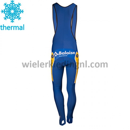 Wielershirt Lange Mouw en Lange Koersbroek 2018 Sport Vlaanderen-Baloise Winter M001