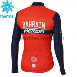 Wielershirt 2017 Bahrain Merida Winter M001