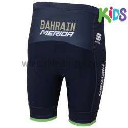 Kort Fietsbroek 2018 Bahrain Merida Kind M001