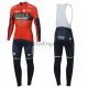 Wielershirt Lange Mouw en Lange Koersbroek 2018 Bahrain Merida M001