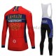 Wielershirt Lange Mouw en Lange Koersbroek 2018 Bahrain Merida M001